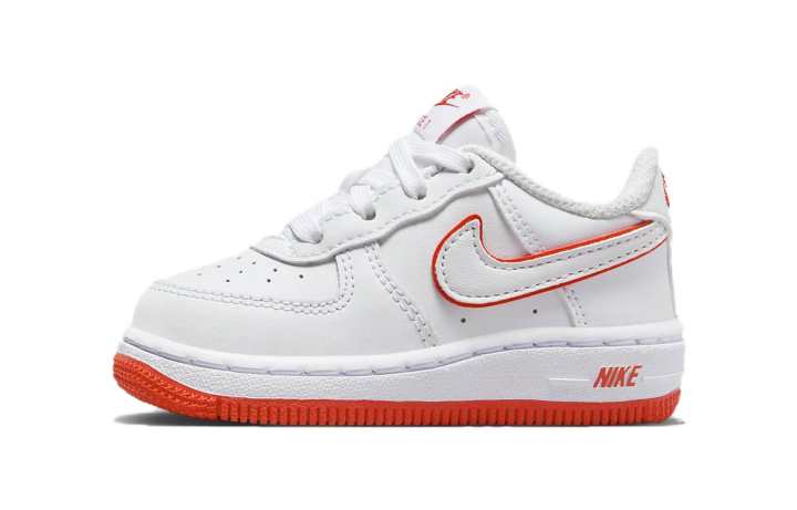 Nike Nike Air Force 1 Low White Picante Red TD