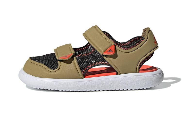 Adidas Adidas Comfort Sandal BP Comfortable And Trendy Children's Sandals Army Green Children Aged 3 7 Years Old