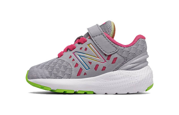 New Balance New Balance NB FuelCore Comfortable Cushioning Abrasion Resistant Breathable Low top Toddler Shoes Gray