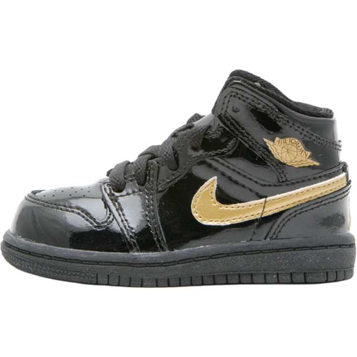 Jordan Jordan 1 High top Toddler Shoes Black Infant And Toddler