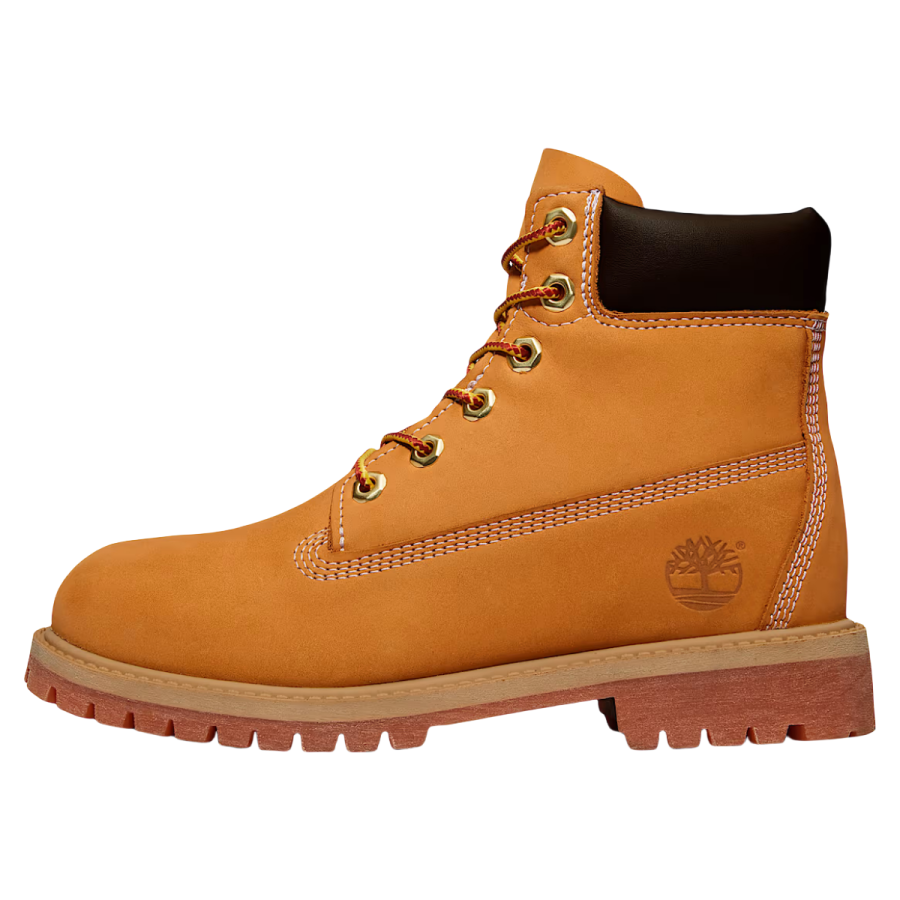 Timberland PREMIUM Leather Slip Resistant Abrasion Resistant Kids' Boots Brown Teenagers