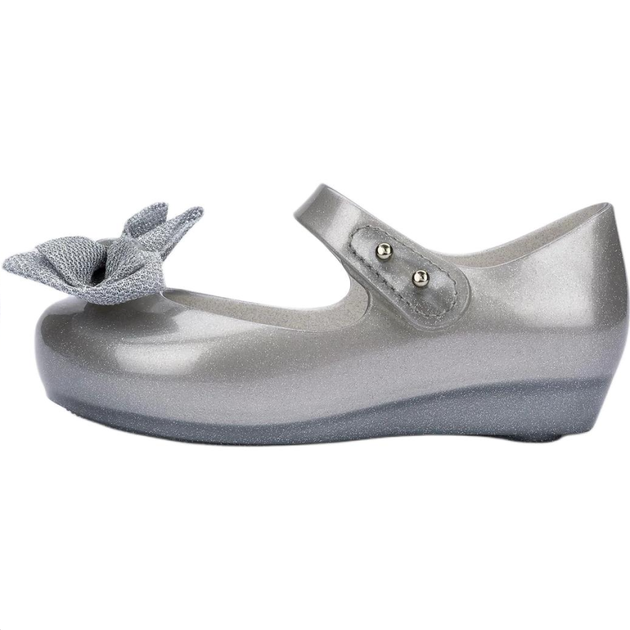MELISSA Ultragirl Sweet Abrasion Resistant Abrasion Resistant Low top Kids Lifestyle Shoes Silver Gray