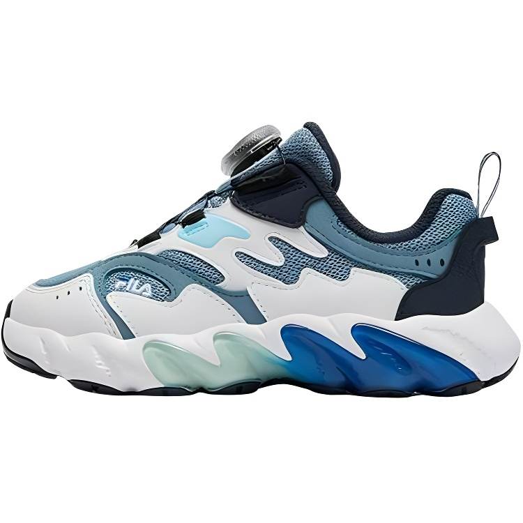 FILA KIDS BOA Low-Top Kids' Training Shoes Ash Blue/FILA White Children Aged 3-7 Years Old