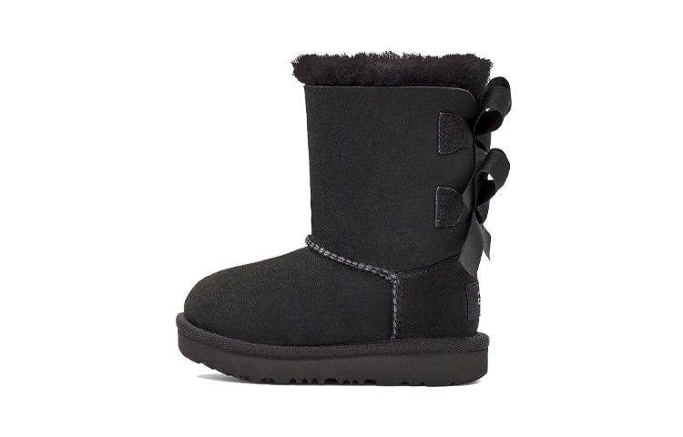 UGG UGG Bailey Bow II Boot Black Toddler