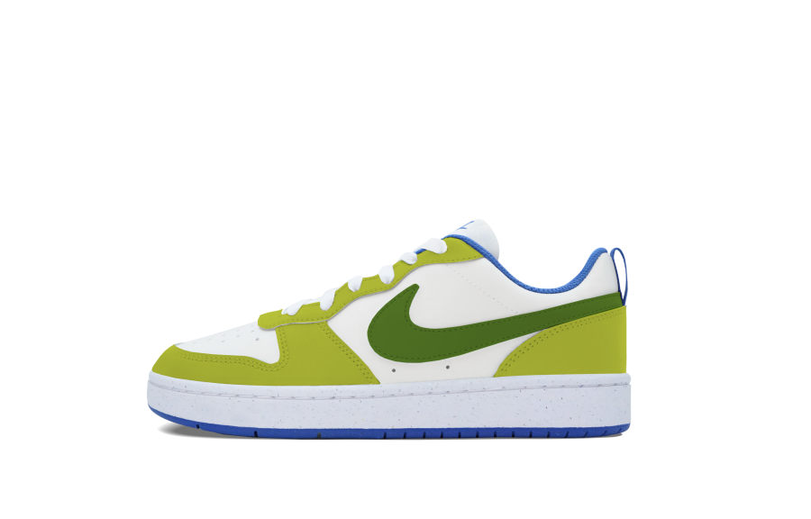 Nike Nike Court Borough Slip Resistant Abrasion Resistant Low top Kids' Skateboarding Shoes Turquoise Teenagers