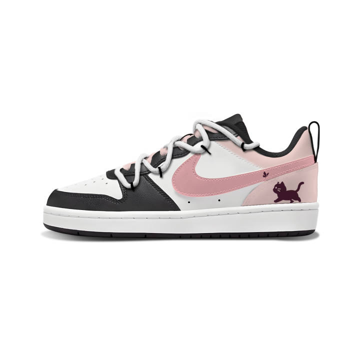 Nike Nike Court Borough Low 2 Leather Slip Resistant Cushioning Abrasion Resistant
