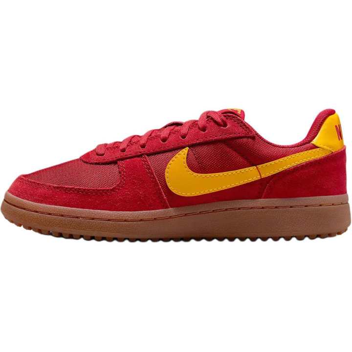 Nike Nike Zoom Field General Slip Resistant Abrasion Resistant Low top Skateboard Shoes Red Unisex