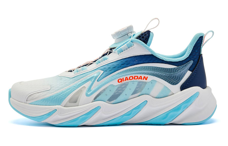 QIAODAN Low top Running Shoes Blue Teenagers