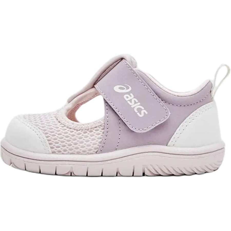 ASICS Abrasion Resistant Low top Kids Lifestyle Shoes White Purple Pink Children Aged 3 7 Years Old