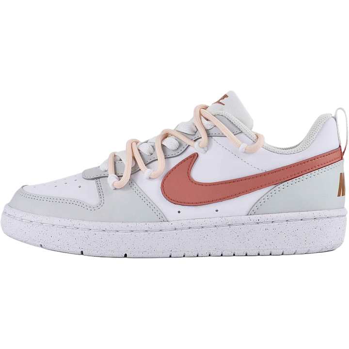 Nike Nike Court Borough Morning Mist Pink Slip Resistant, Abrasion Resistant, Breathable Low top Kids' Skateboarding Shoes