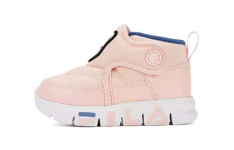 FILA KIDS Abrasion Resistant Thermal Mid top Toddler Shoes Pink Infant And Toddler