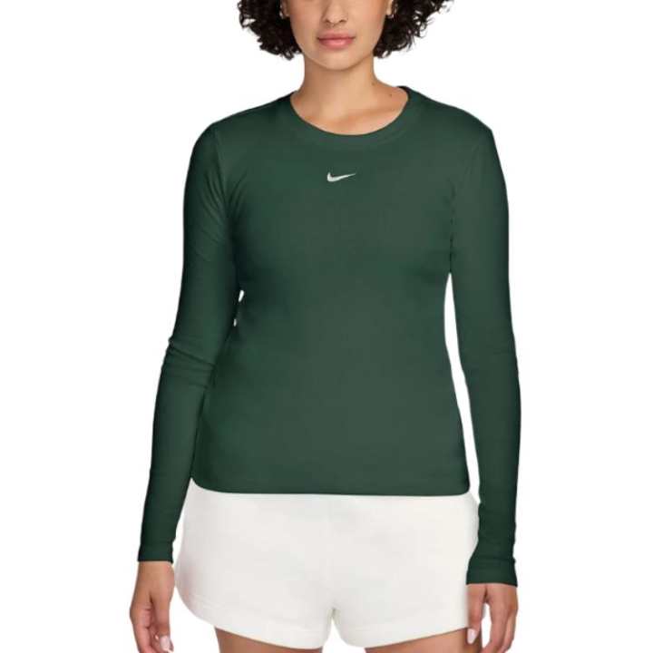 Nike Nike T Shirts Women's Green Crew Neck