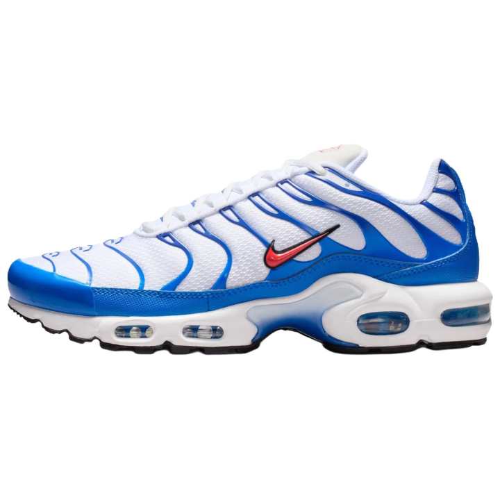 Nike Nike Air Max Plus Casual Running Shoes Unisex White Blue