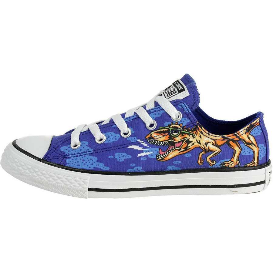 Converse CTAS Low top Kids Canvas Shoes Blue White Kids'