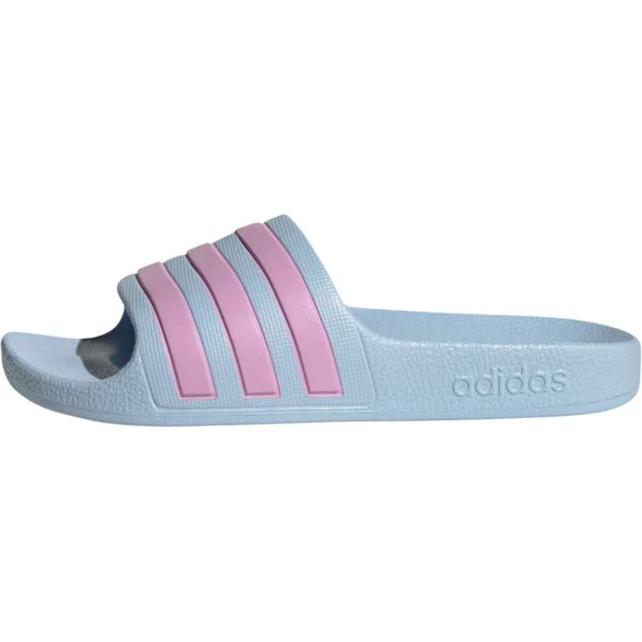 Adidas Adidas Adilette Aqua Slip Resistant Abrasion Resistant Kids' Slippers Blue/Pink Kids'