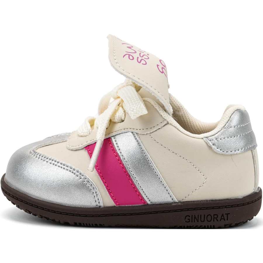 QINUOSHU PU Polyurethane Soft Sole Slip Resistant Anti Kick Low top Kids Lifestyle Shoes Kids'
