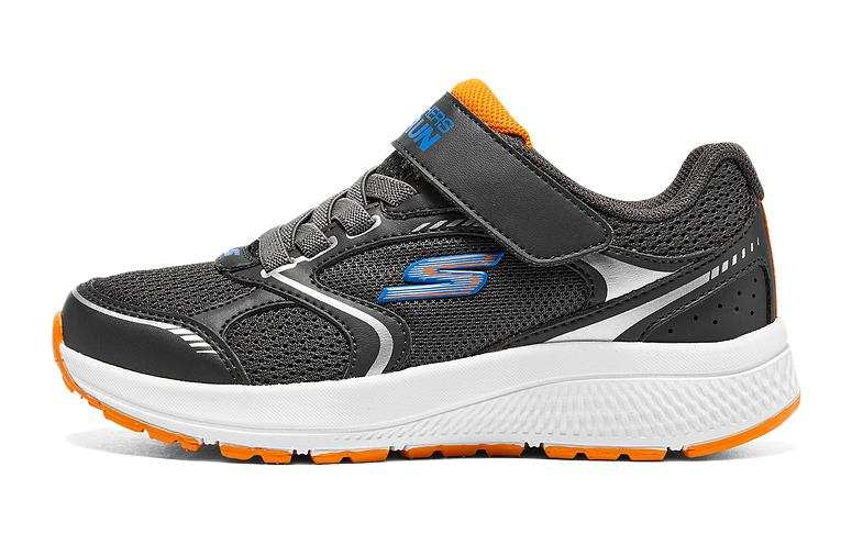 Skechers Mesh Low top Kids' Running Shoes Black Orange Teenagers