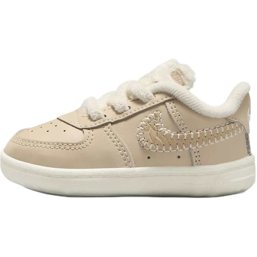 Nike Nike Air Force 1 Slip Resistant Abrasion Resistant Low top Toddler Shoes Warm Brown Infant And Toddler