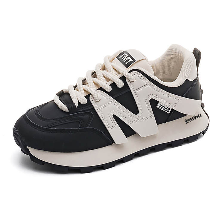 BINGO DUCK PU Polyurethane Cushioning Abrasion Resistant Cushioning, Wear Resistant Low top Casual Shoes Unisex