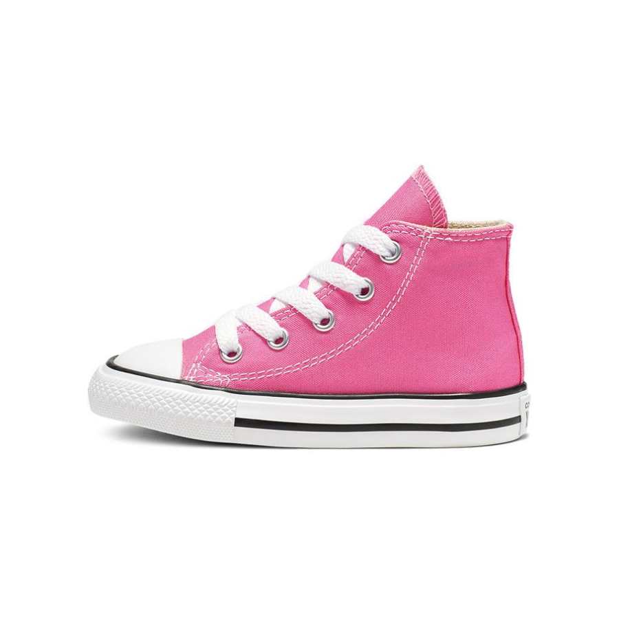 Converse Chuck Taylor All Star High top Abrasion Resistant Canvas Shoes Pink Infant And Toddler