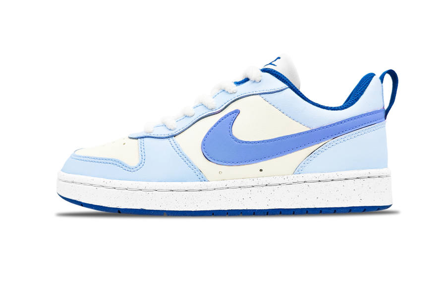 Nike Nike Court Borough Slip Resistant Abrasion Resistant Kids' Skateboarding Shoes Carolina Blue Teenagers