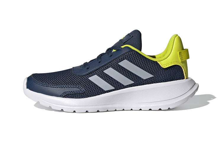 Adidas Adidas Tensor Breathable Low top Kids' Running Shoes Dark Blue Green Children Aged 3 7 Years Old