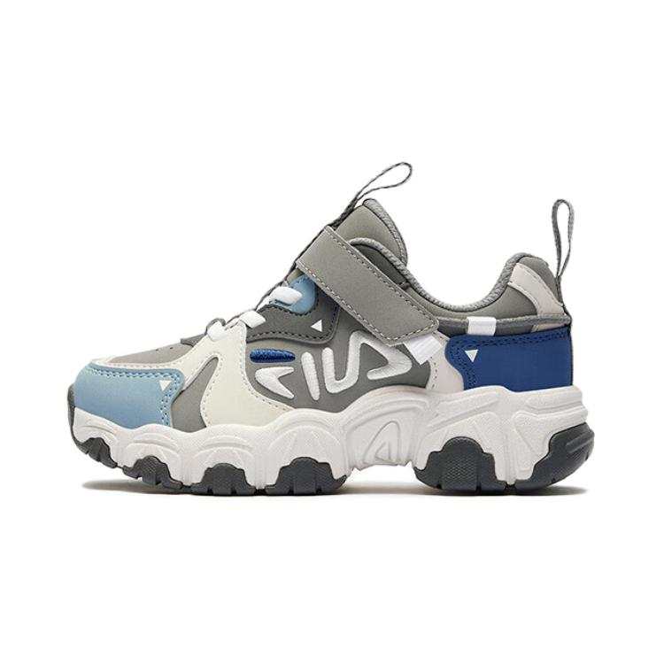 FILA KIDS Heritage FHT Synthetic Leather, Textile Slip Resistant Abrasion Resistant Low top Kids' Running Shoes