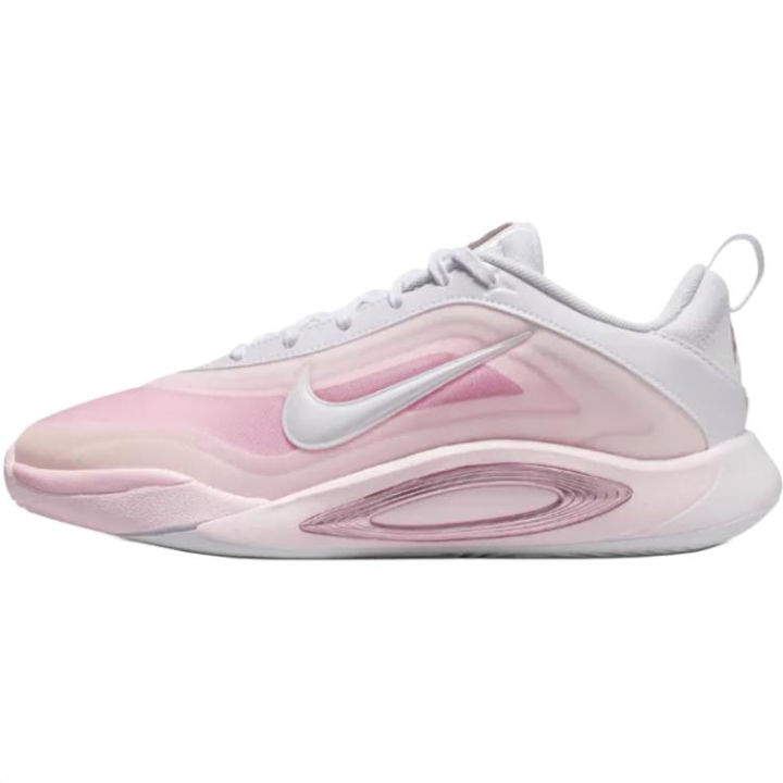 Nike Nike A'One Classic And Versatile Low top Children's Basketball Shoes Pink Kids'