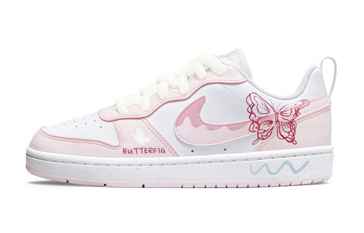 Nike Nike Court Borough Girlish Fresh, Niche Minimalist Style, Affordable Students Slip Resistant Abrasion Resistant