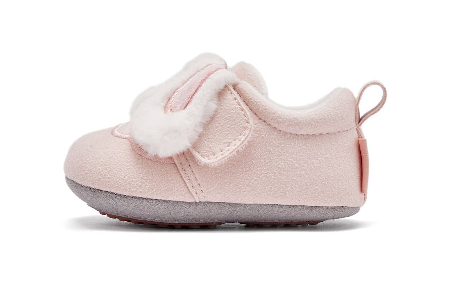 DAVE&BELLA DAVE&BELLA Cute Bunny Styling Fleece Lined Lining Hook and Loop Slip Resistant Abrasion Resistant Thermal