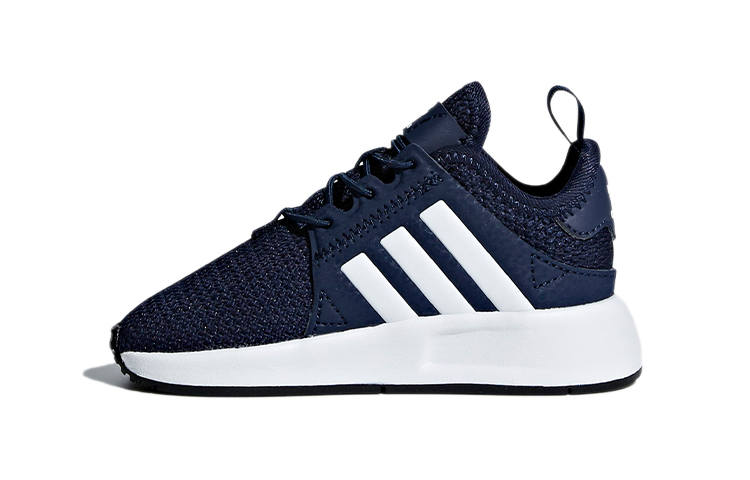Adidas Originals X_PLR Breathable Low top Sports Casual Shoes Blue White Infant And Toddler