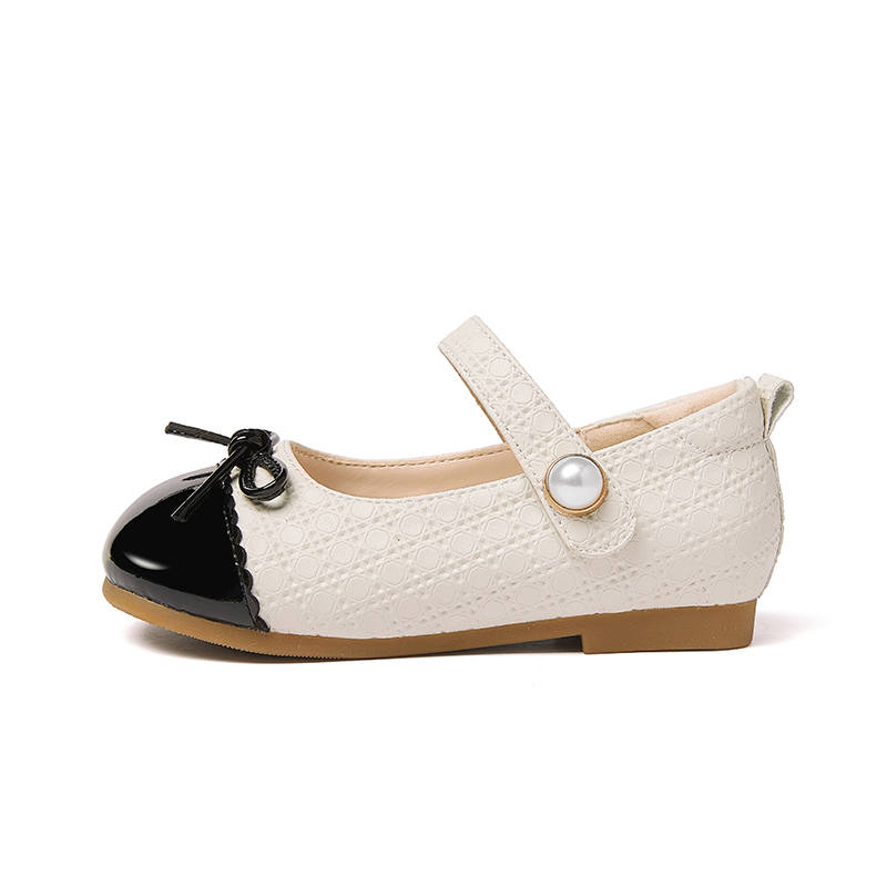Snoffy Slip Resistant Abrasion Resistant Low top Kids' Leather Shoes Children Aged 3 7 Years Old