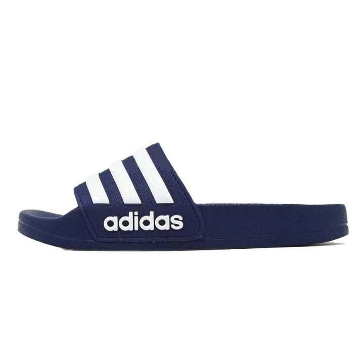 Adidas Adidas Slip Resistant Slip Resistant Slide Slippers Blue White Kids'