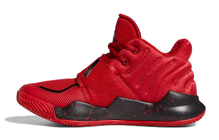 Adidas Adidas Deep Threat Breathable High top Children's Basketball Shoes Teenagers