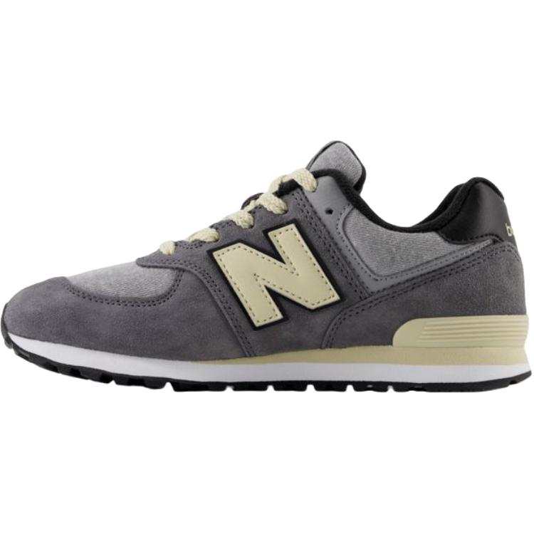 New Balance New Balance NB New Balance 574 Soft And Comfortable Anti Kick Abrasion Resistant Low top Toddler Shoes Gray