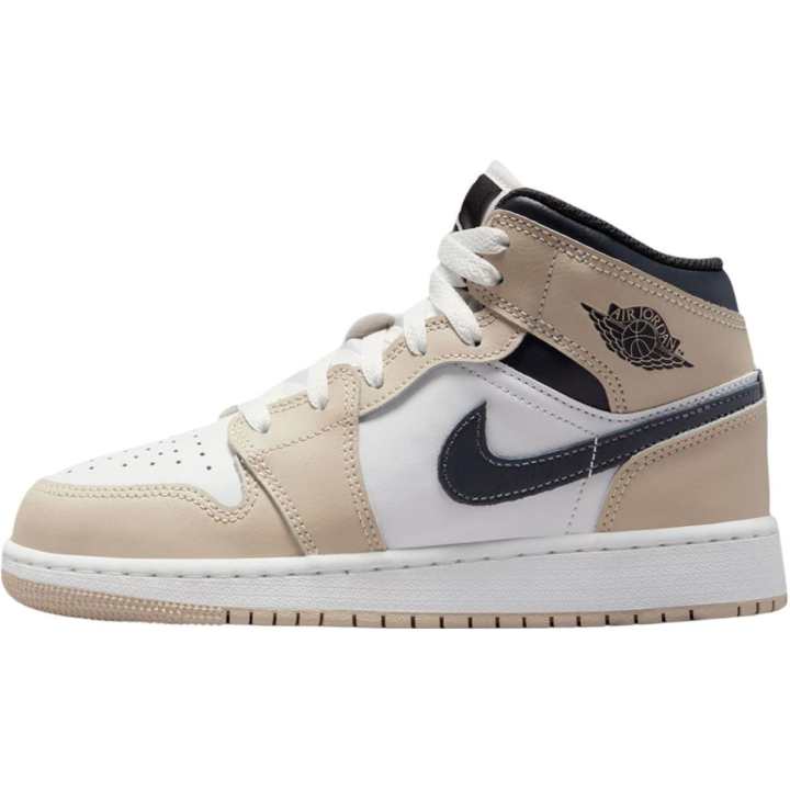 Jordan Jordan Air Jordan 1 Mid top Basketball Shoes Light Umber Unisex