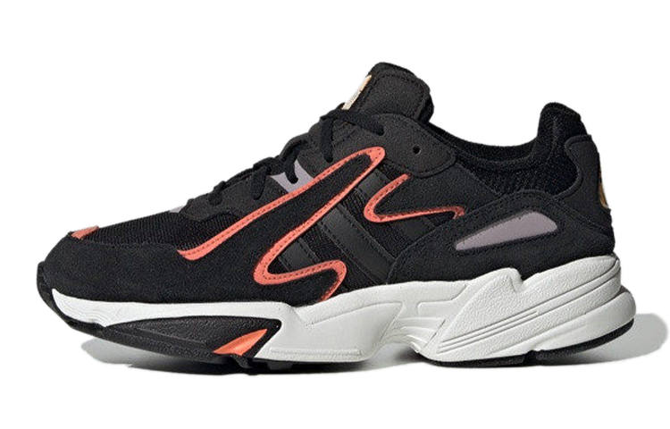 Adidas Originals Yung 96 Yung 96 Chasm J Low top Sports Casual Shoes Black Teenagers
