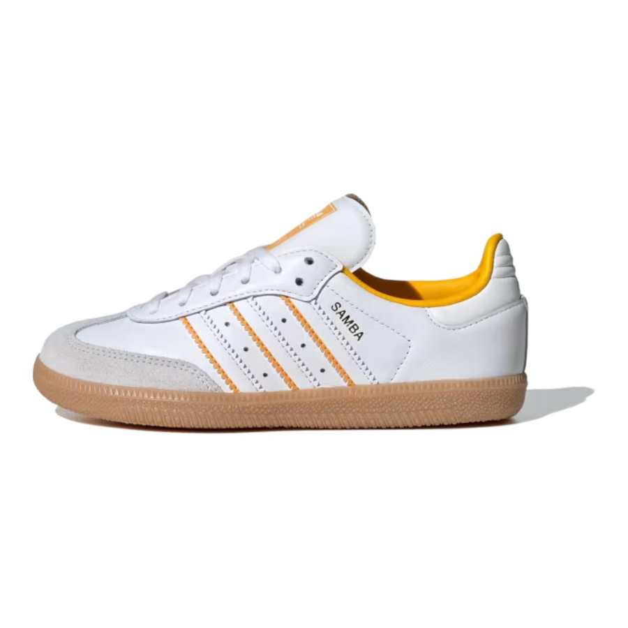 Adidas Originals Adidas Samba OG J 'White Crew Yellow'