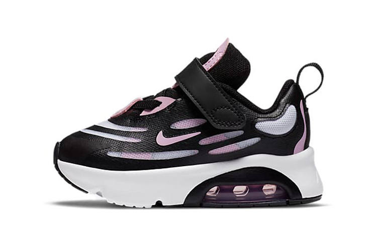 Nike Nike Air Max Exosense Low top Toddler Shoes Black Purple Infant And Toddler