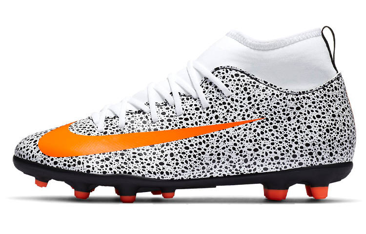 Nike Nike Jr. Mercurial Superfly 7 Assassin 13 Club CR7 Safari Slip Resistant Cushioning Abrasion Resistant Mid top