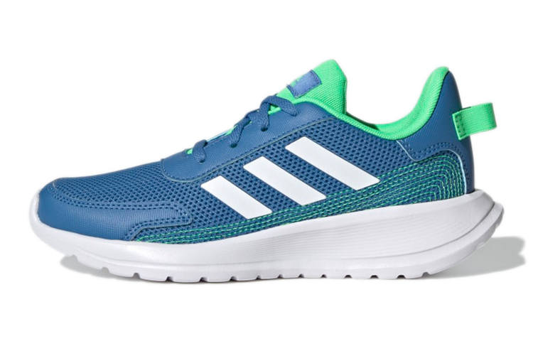 Adidas Adidas TENSAUR K Abrasion Resistant Low top Kids' Running Shoes Blue Kids'