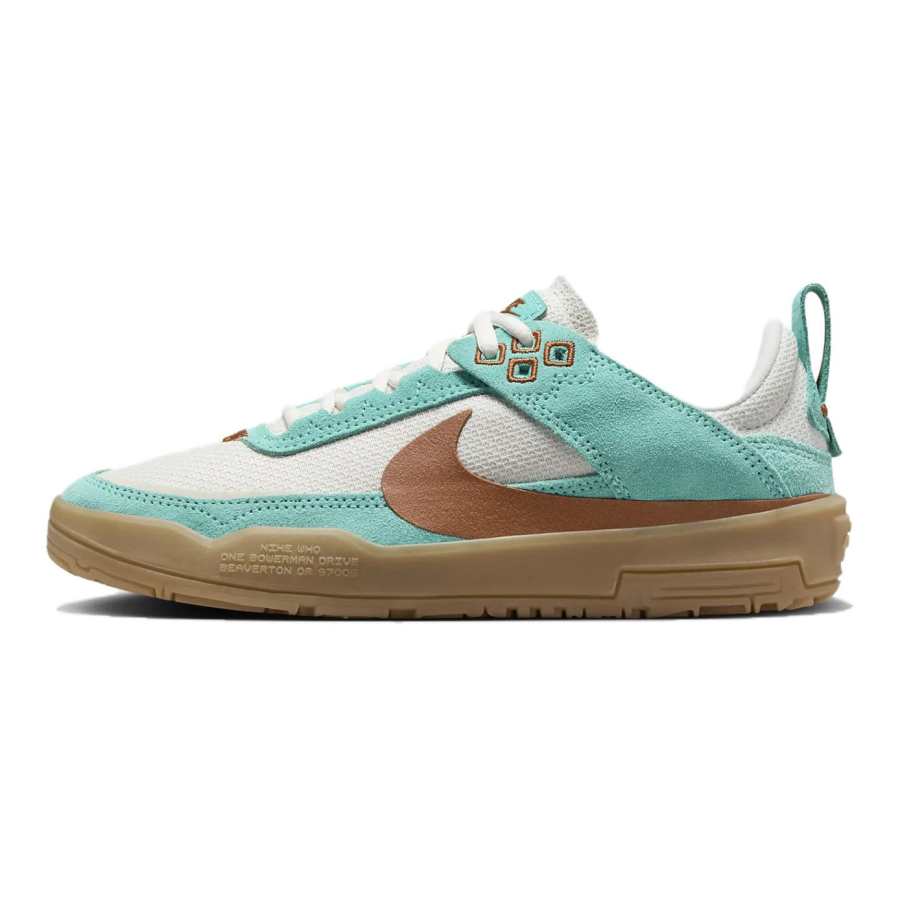 Nike Nike SB DAY ONE Comfortable And Lightweight Low top Skateboard Shoes White Blue Kids'