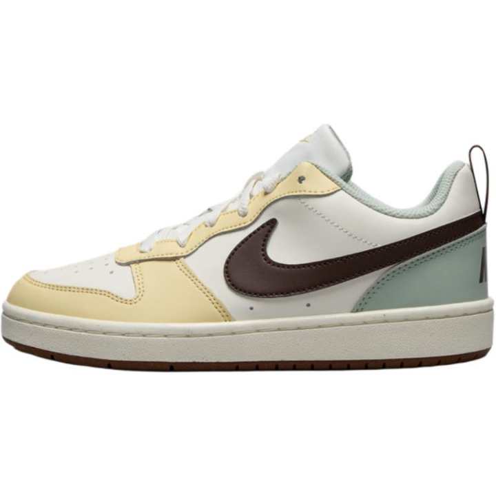 Nike Nike Court Borough Low top Skateboard Shoes White Yellow Unisex