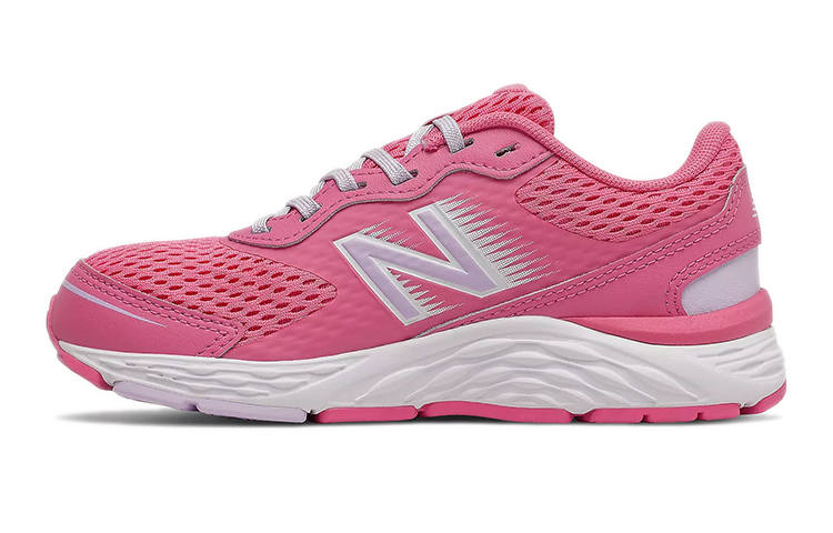 New Balance New Balance V6 Comfortable Abrasion Resistant Breathable Low top Running Shoes Pink Kids'