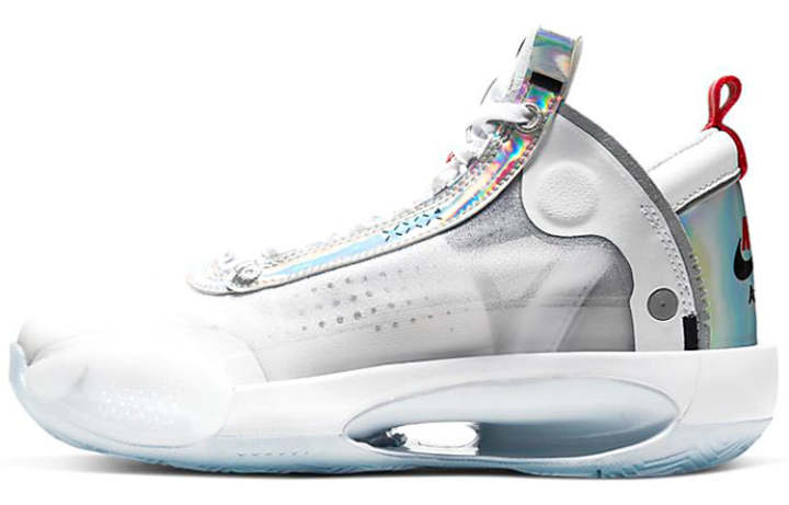 Jordan Jordan XXXIV White Metallic Silver GS