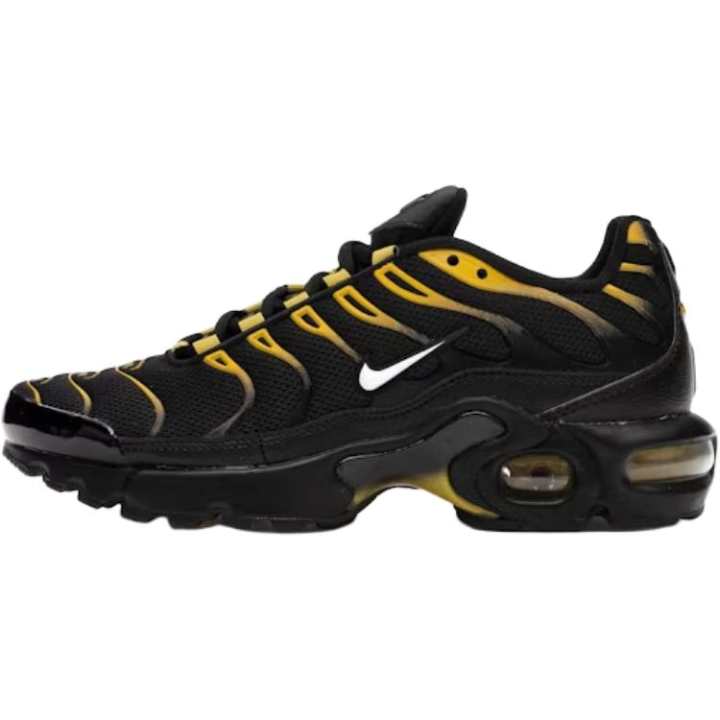 Nike Nike Air Max Plus Low top Casual Shoes Black Yellow Unisex