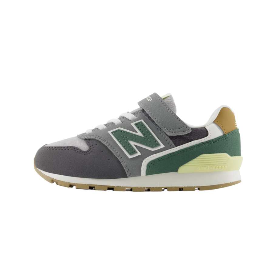 New Balance New Balance Casual Shoes Light Gray/Dark Gray/Green Kids'