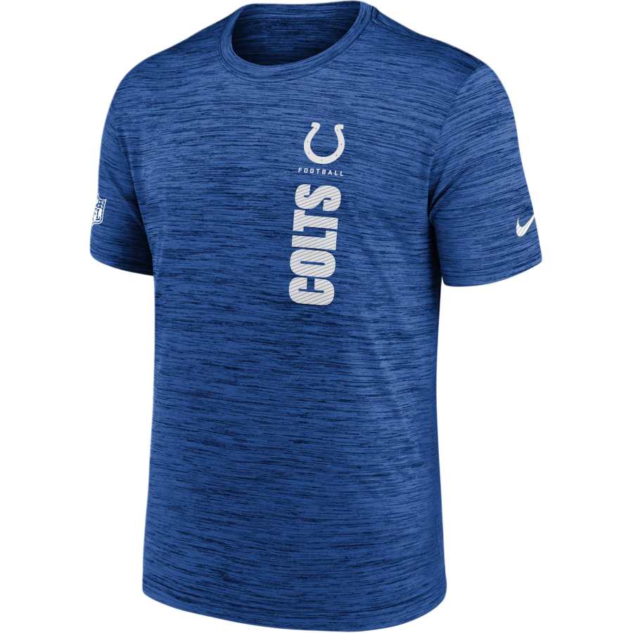 Nike Nike Dri Fit T Shirts Men's Fitness Blue Crew Neck