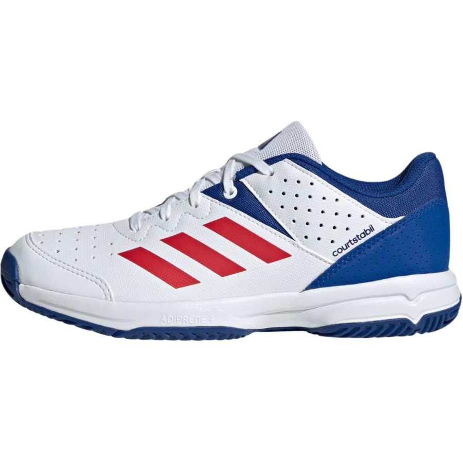 Adidas Adidas COURT STABIL Low top Kids' Training Shoes White Blue Kids'