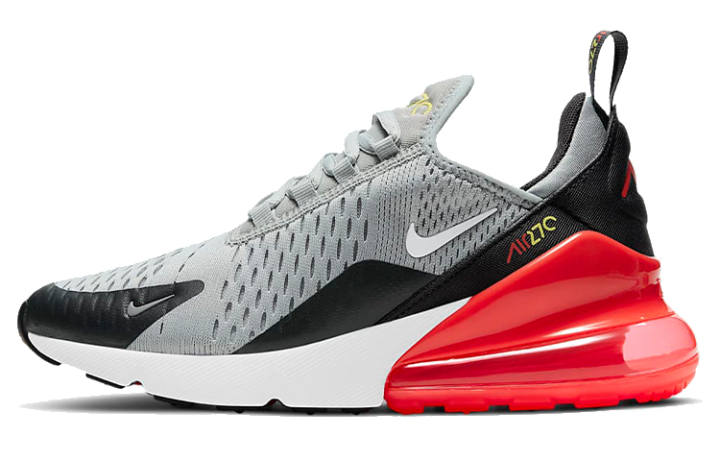 Nike Nike Air Max 270 'Light Smoke Grey Crimson' GS